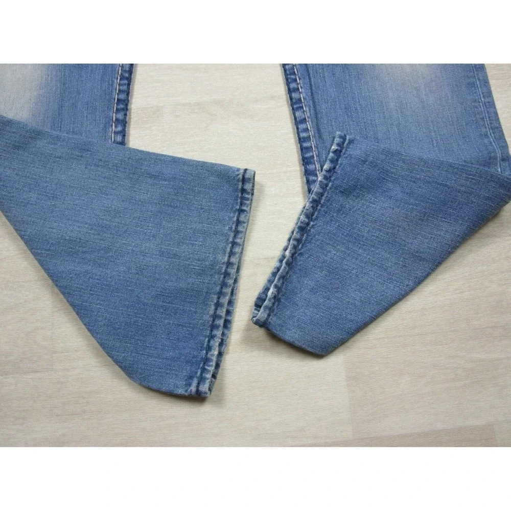 True Religion Men's Designer Jeans - Ricky Super T USA Straight‎ 42x34 Flap
